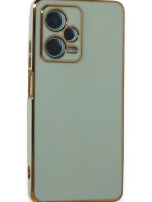 Newface Xiaomi Redmi Note 12 Pro Plus Kılıf Volet Silikon - Açık Yeşil