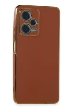 Newface Xiaomi Redmi Note 12 Pro Plus Kılıf Volet Silikon - Kırmızı