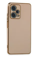 Newface Xiaomi Redmi Note 12 Pro Plus Kılıf Volet Silikon - Pembe