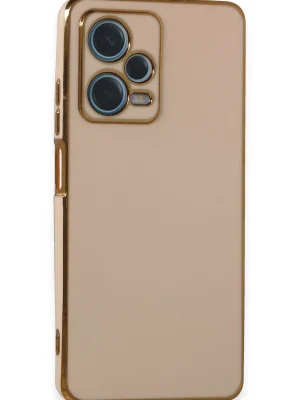 Newface Xiaomi Redmi Note 12 Pro Plus Kılıf Volet Silikon - Pembe