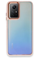 Newface Xiaomi Redmi Note 12S Kılıf Dora Kapak - Pudra - Görsel 2