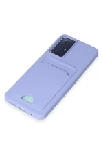 Newface Xiaomi Redmi Note 12S Kılıf Kelvin Kartvizitli Silikon - Lila - Görsel 4