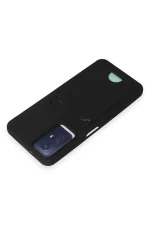 Newface Xiaomi Redmi Note 12S Kılıf Kelvin Kartvizitli Silikon - Siyah - Görsel 3