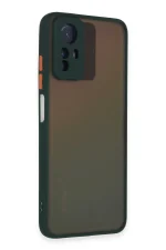 Newface Xiaomi Redmi Note 12S Kılıf Montreal Silikon Kapak - Yeşil - Görsel 2