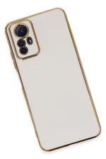 Newface Xiaomi Redmi Note 12S Kılıf Volet Silikon - Beyaz - Görsel 4