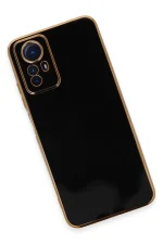 Newface Xiaomi Redmi Note 12S Kılıf Volet Silikon - Siyah - Görsel 4