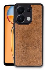 Newface Xiaomi Redmi Note 13 4G Kılıf Aras Deri Kapak - Taba