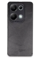Newface Xiaomi Redmi Note 13 4G Kılıf Loop Deri Silikon - Siyah