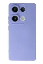 Newface Xiaomi Redmi Note 13 4G Kılıf Nano içi Kadife Silikon - Lila