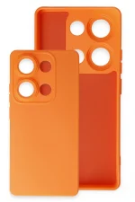 Newface Xiaomi Redmi Note 13 4G Kılıf Nano içi Kadife Silikon - Siyah - Görsel 2