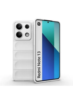 Newface Xiaomi Redmi Note 13 4G Kılıf Optimum Silikon - Krem