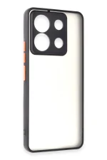 Newface Xiaomi Redmi Note 13 5G Kılıf Montreal Silikon Kapak - Siyah - Görsel 2