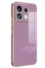 Newface Xiaomi Redmi Note 13 5G Kılıf Volet Silikon - Mor