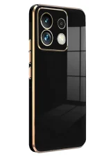 Newface Xiaomi Redmi Note 13 5G Kılıf Volet Silikon - Siyah