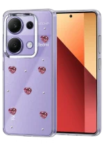 Newface Xiaomi Redmi Note 13 Pro 4G Fiyonk Desenli Kapak - Desen 7