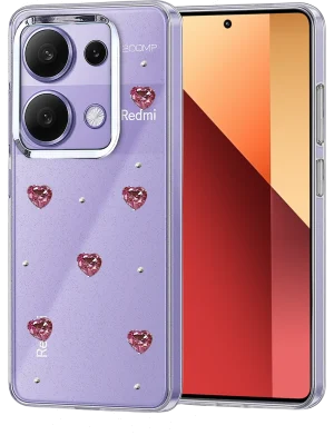 Newface Xiaomi Redmi Note 13 Pro 4G Fiyonk Desenli Kapak - Desen 7