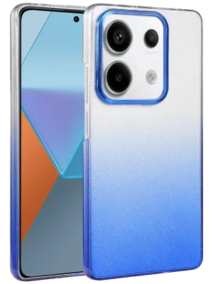 Newface Xiaomi Redmi Note 13 Pro 4G Glossy Kapak - Mavi