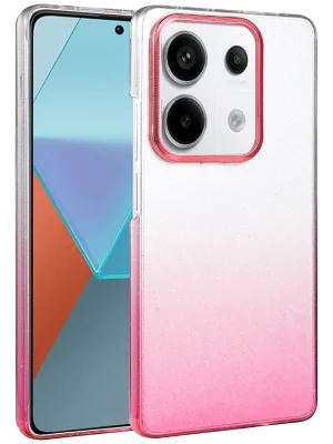 Newface Xiaomi Redmi Note 13 Pro 4G Glossy Kapak - Pembe