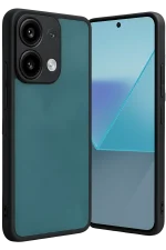 Newface Xiaomi Redmi Note 13 Pro 4G Kılıf Aras Deri Kapak - Açık Yeşil