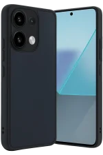 Newface Xiaomi Redmi Note 13 Pro 4G Kılıf Aras Deri Kapak - Lacivert