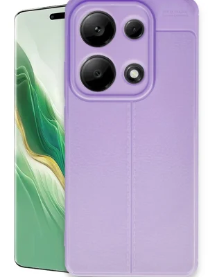 Newface Xiaomi Redmi Note 13 Pro 4G Kılıf Auto Focus Kapak - Lila