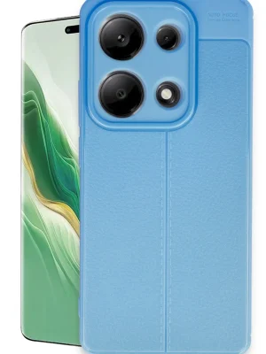 Newface Xiaomi Redmi Note 13 Pro 4G Kılıf Auto Focus Kapak - Mavi