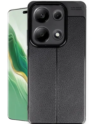 Newface Xiaomi Redmi Note 13 Pro 4G Kılıf Auto Focus Kapak - Siyah