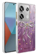 Newface Xiaomi Redmi Note 13 Pro 4G Kılıf Blade Aynalı Desenli Kapak - Desen 1