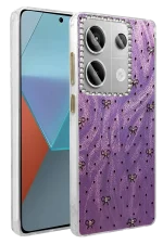 Newface Xiaomi Redmi Note 13 Pro 4G Kılıf Blade Aynalı Desenli Kapak - Desen 2