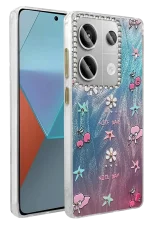 Newface Xiaomi Redmi Note 13 Pro 4G Kılıf Blade Aynalı Desenli Kapak - Desen 4