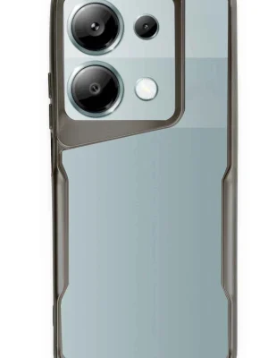 Newface Xiaomi Redmi Note 13 Pro 4G Kılıf Boyi Silikon Kapak - Titan Gri