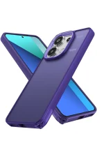 Newface Xiaomi Redmi Note 13 Pro 4G Kılıf Elegant Kapak - Derin Mor