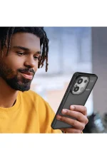 Newface Xiaomi Redmi Note 13 Pro 4G Kılıf Elegant Kapak - Derin Mor - Görsel 3