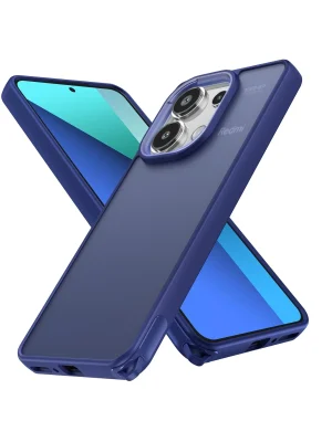 Newface Xiaomi Redmi Note 13 Pro 4G Kılıf Elegant Kapak - Lacivert