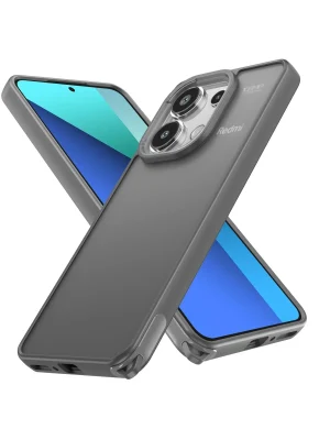 Newface Xiaomi Redmi Note 13 Pro 4G Kılıf Elegant Kapak - Titan Gri