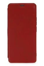 Newface Xiaomi Redmi Note 13 Pro 4G Kılıf Flip Cover - Kırmızı - Görsel 4