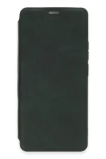 Newface Xiaomi Redmi Note 13 Pro 4G Kılıf Flip Cover - Koyu Yeşil - Görsel 4