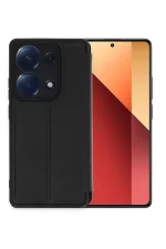 Newface Xiaomi Redmi Note 13 Pro 4G Kılıf Flip Cover - Siyah - Görsel 2