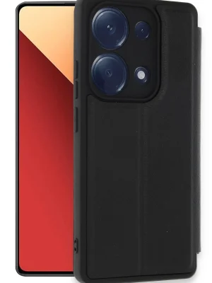 Newface Xiaomi Redmi Note 13 Pro 4G Kılıf Flip Cover - Siyah