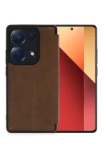 Newface Xiaomi Redmi Note 13 Pro 4G Kılıf Flip Cover - Taba - Görsel 2