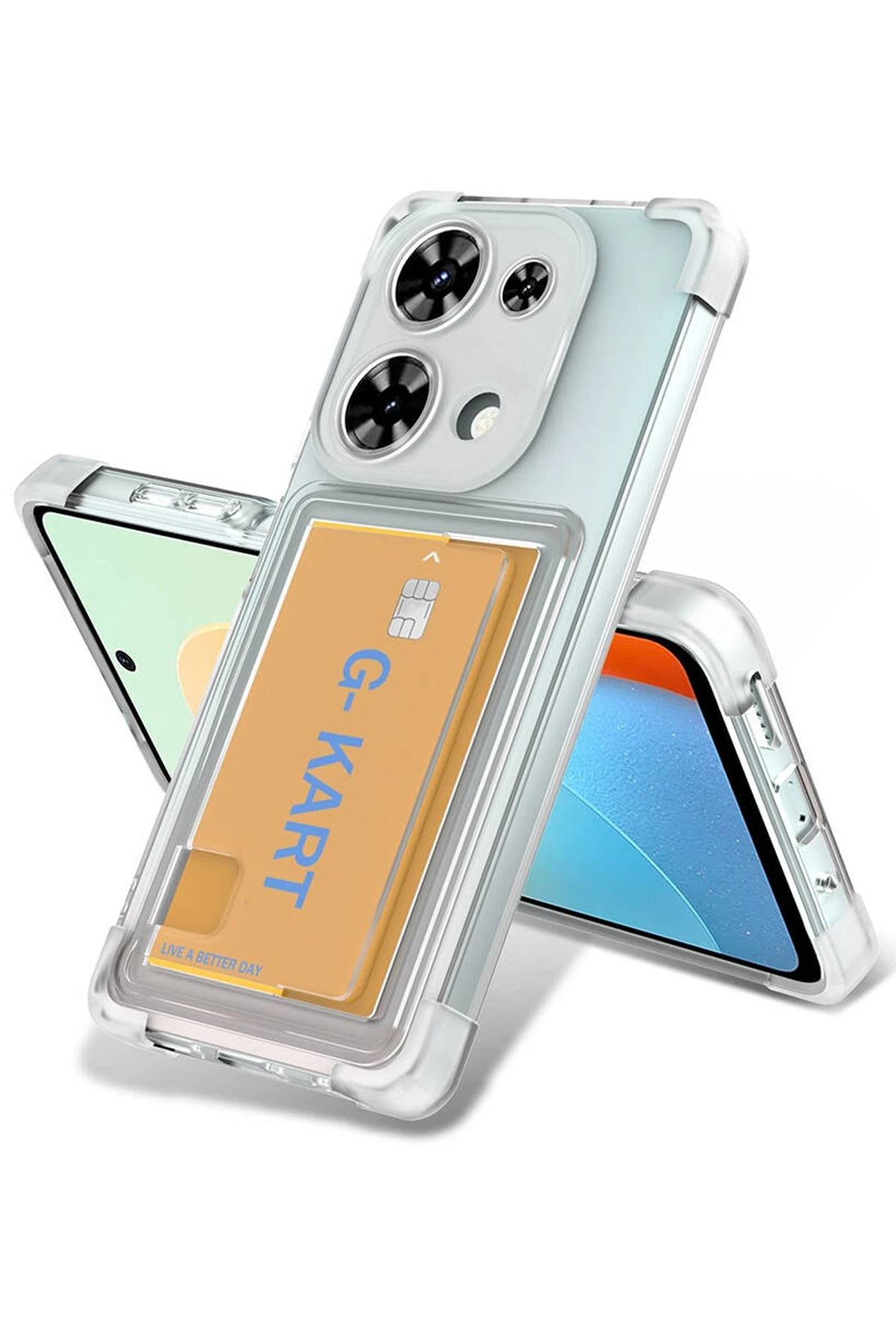 newface-xiaomi-redmi-note-13-pro-4g-kilif-kart-seffaf-silikon-seffaf-default.webp Newface Xiaomi Redmi Note 13 Pro 4G Kılıf Kart Şeffaf Silikon - Şeffaf - Görsel 1