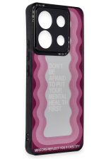 Newface Xiaomi Redmi Note 13 Pro 4G Kılıf Mirror Desenli Kapak - Mirror - 11 - Görsel 2