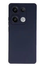 Newface Xiaomi Redmi Note 13 Pro 4G Kılıf Nano içi Kadife Silikon - Lacivert