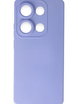 Newface Xiaomi Redmi Note 13 Pro 4G Kılıf Nano içi Kadife Silikon - Lila