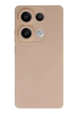 Newface Xiaomi Redmi Note 13 Pro 4G Kılıf Nano içi Kadife Silikon - Pudra