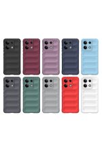 Newface Xiaomi Redmi Note 13 Pro 4G Kılıf Optimum Silikon - Siyah - Görsel 3