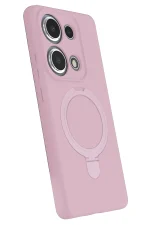 Newface Xiaomi Redmi Note 13 Pro 4G Regal Magsafe Standlı Kapak - Açık Pembe - Görsel 2