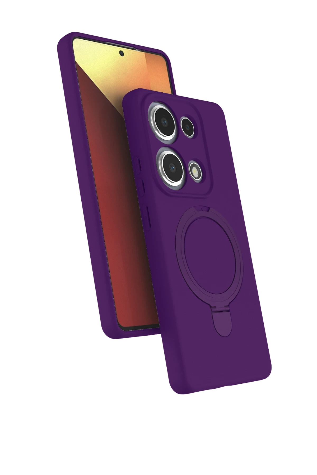 newface-xiaomi-redmi-note-13-pro-4g-regal-magsafe-standli-kapak-derin-mor-default.webp Newface Xiaomi Redmi Note 13 Pro 4G Regal Magsafe Standlı Kapak - Derin Mor - Görsel 1