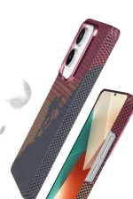 Newface Xiaomi Redmi Note 13 Pro 4G Vega Magsafe Kapak - Çöl Titanyum - Görsel 3