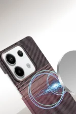 Newface Xiaomi Redmi Note 13 Pro 4G Vega Magsafe Kapak - Mavi - Görsel 2